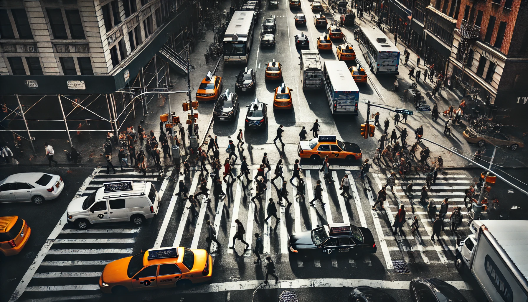 Open road to the horizon